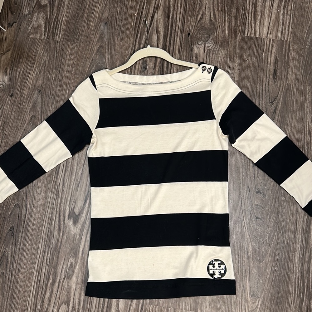 Tory Burch Striped  Shirt - worn once!